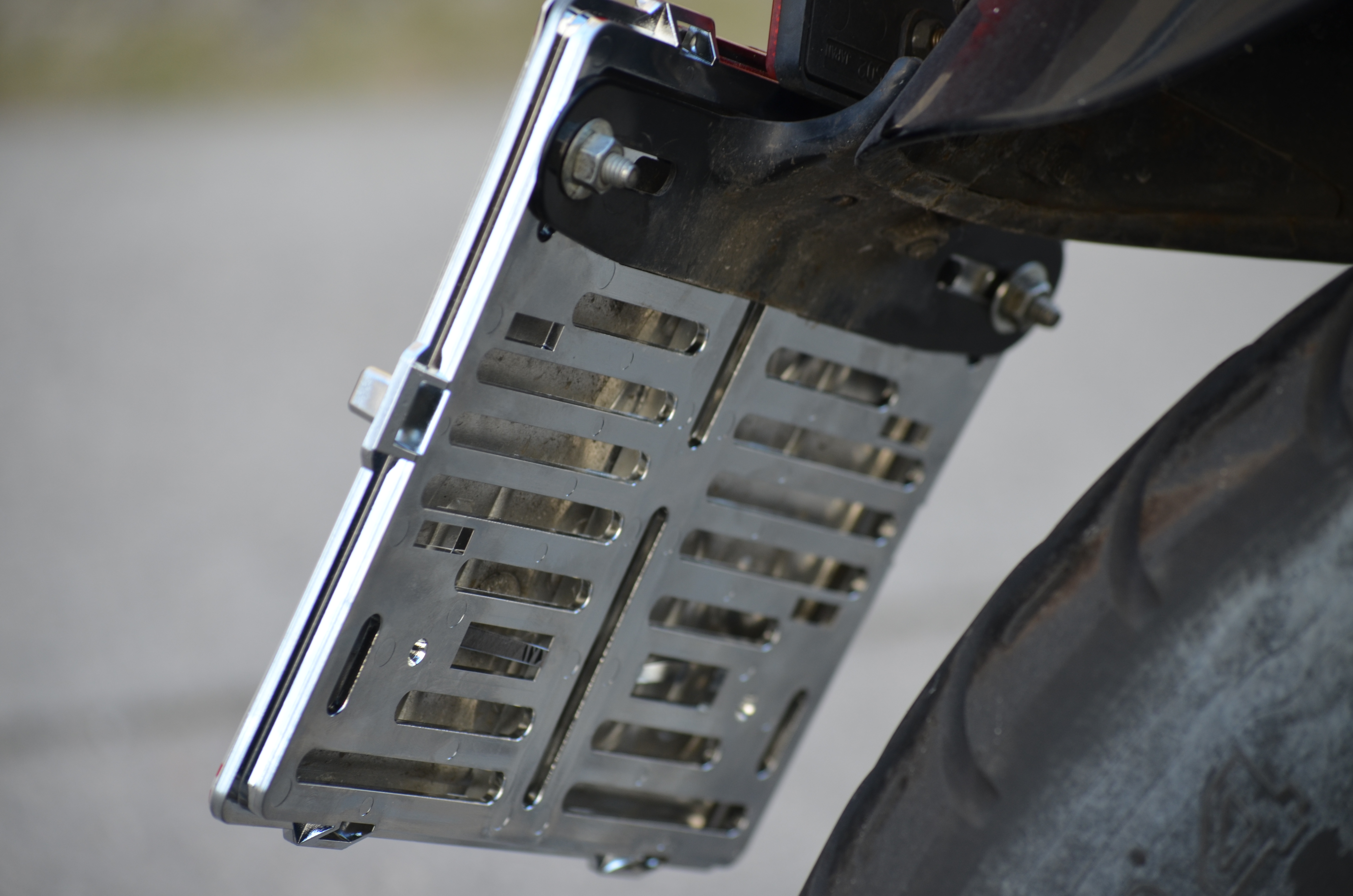 META CHROM® Kennzeichenhalter - frameless license plate holder for  motorcycles