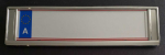 Adapter for license plate holder for vintage high gloss chrome for Oldtimer Austria